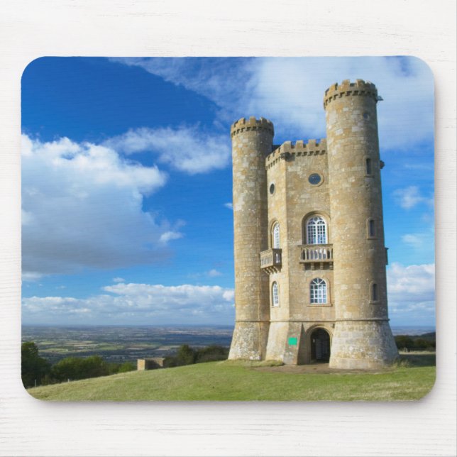 Broadway Tower, nahe Broadway, Worcestershire 2 Mousepad (Vorne)