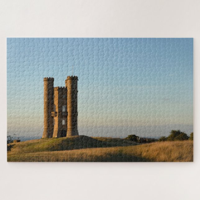 Broadway-Turm, kleines Schloss im Cotswolds Puzzle (Horizontal)