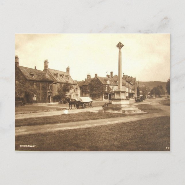 Broadway, Worcestershire Postkarte (Vorderseite)