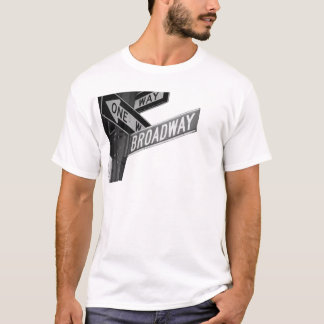 Broadway-Zeichen T-Shirt