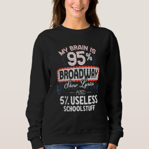 Broadway zeigt Broadway Theater Broadway Theater Sweatshirt