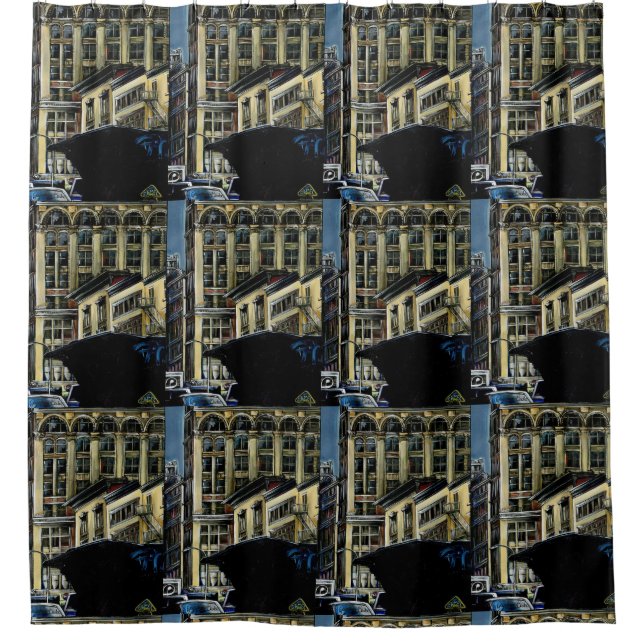 Broadway's Best, New York City Duschvorhang (Vorderseite)