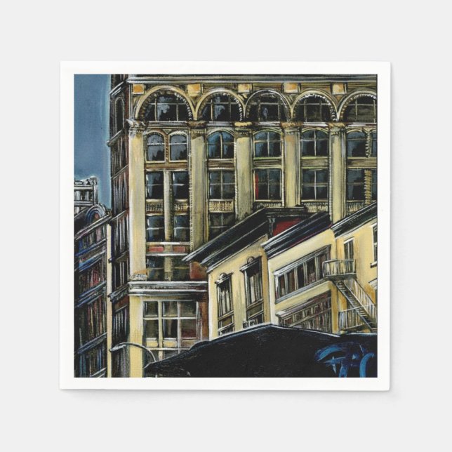 Broadway's Best, New York City Serviette (Vorderseite)