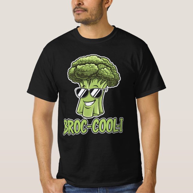Broc-Cool-I — Funny, Cool & Sarcastic Pub T - Shir T-Shirt (Vorderseite)