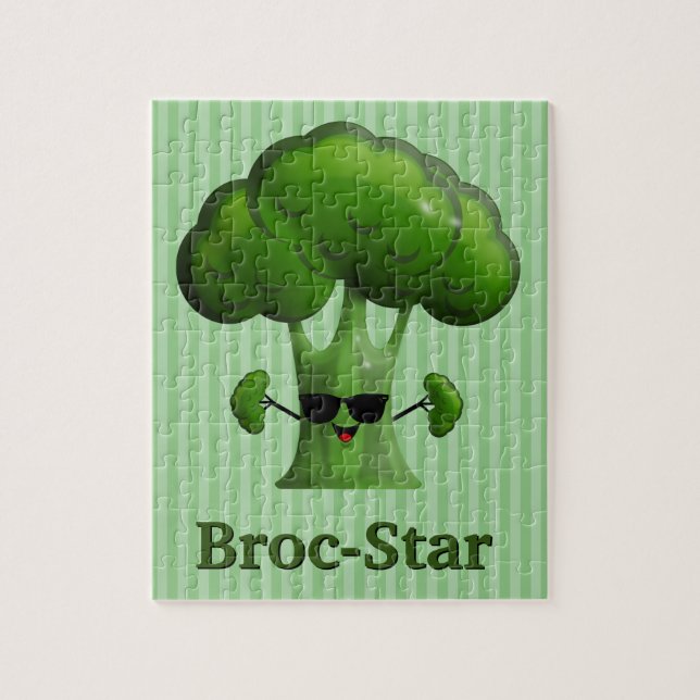 Broc Star Broccoli Puzzle (Vertikal)