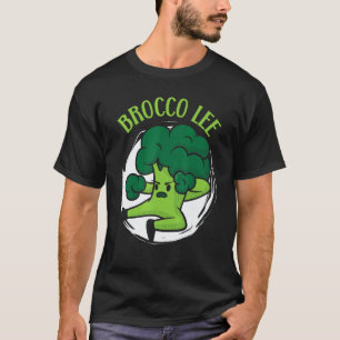 Brocco Lee Brokkoli Vegan   Gemüse Gesundes Gemüse T-Shirt