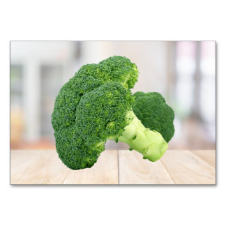 Broccoli ABA Tact Flashcard | Bildkarten Tischnummer
