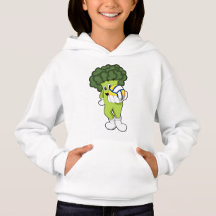 Broccoli beim Volleyball-Sport Hoodie