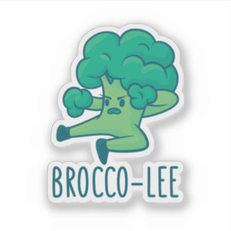 Broccoli Brocco-Lee Aufkleber