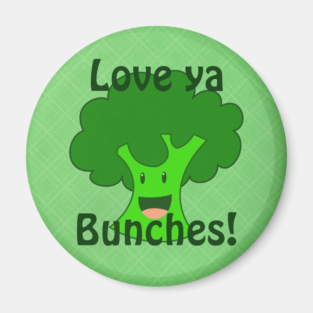 Broccoli Bunch Magnet (Vorne)