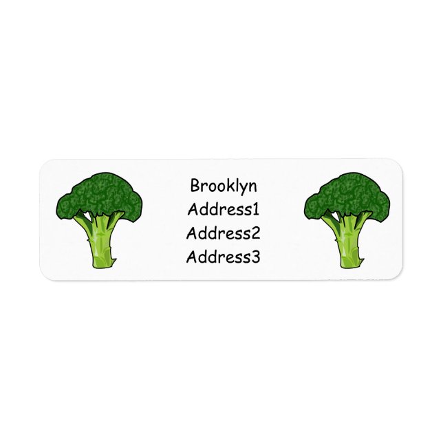 Broccoli Cartoon Illustration (Vorne)