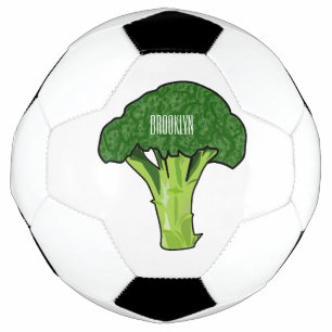 Broccoli Cartoon Illustration Fußball