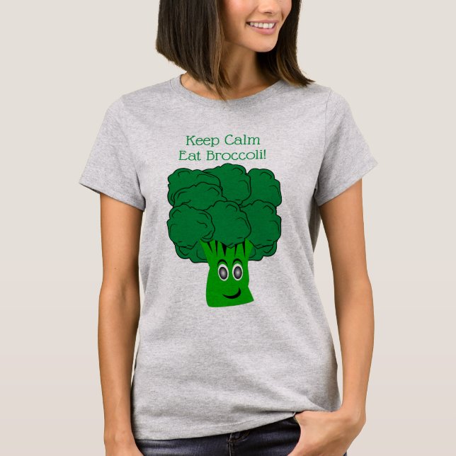 Broccoli Design T-Shirt (Vorderseite)