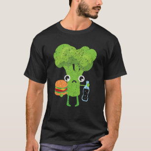 Broccoli essen Vegan Gemüsepflanze gesund vegetari T-Shirt