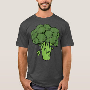 Broccoli Feinschmecker Vegetarian Vegan Gardener F T-Shirt