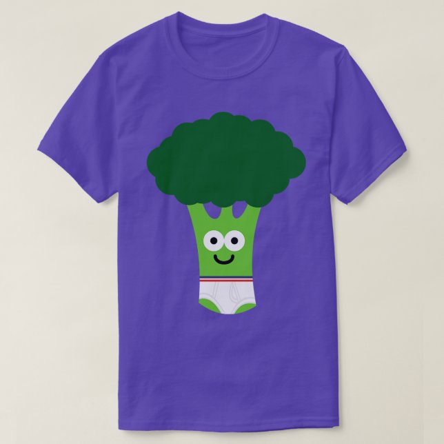 BROCCOLI IM UNTERWEG T-Shirt (Design vorne)