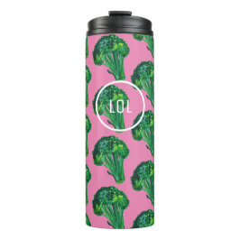 Broccoli Lovers Veggies Painting CUSTOM Thermosbecher