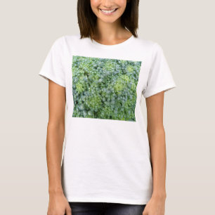 Broccoli Macro Ladys T Shirt
