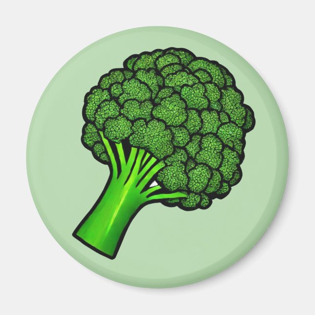 Broccoli Magnet (Vorne)