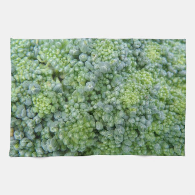 Broccoli Makro Küchentuch (Horizontal)