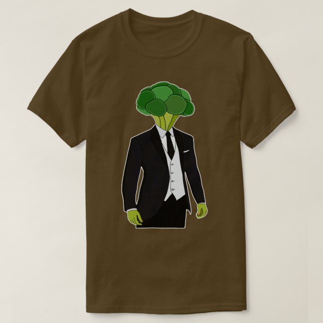 Broccoli Man T-Shirt (Design vorne)