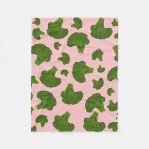 Broccoli Pattern Fleecedecke