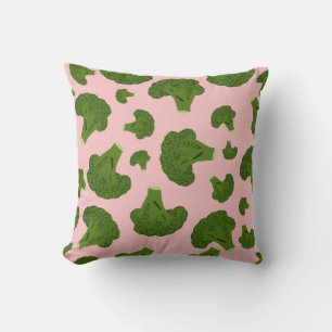 Broccoli Pattern Kissen
