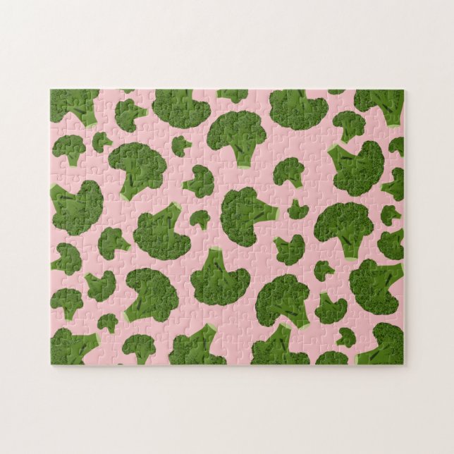 Broccoli Pattern Puzzle (Horizontal)
