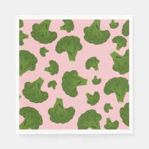 Broccoli Pattern Serviette