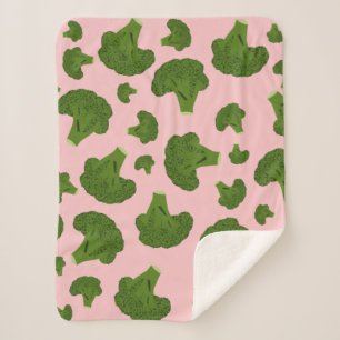 Broccoli Pattern Sherpadecke