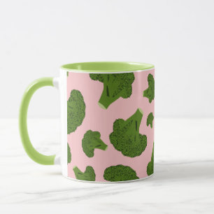 Broccoli Pattern Tasse
