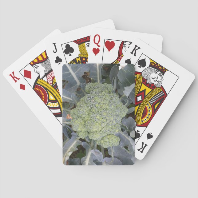 Broccoli Playing Cards Spielkarten (Rückseite)