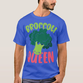 Broccoli Queen Vegan Lover Gemüsepflanze gesund Ge T-Shirt
