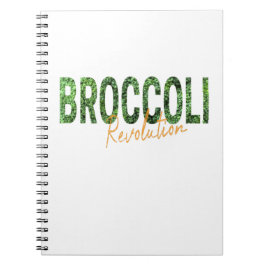 Broccoli Revolution Vegans Veggies und Vegetarier Notizblock