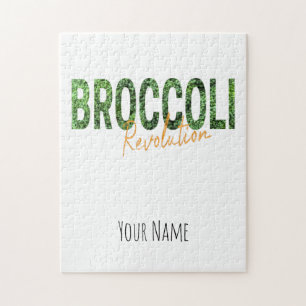 Broccoli Revolution Vegans Veggies und Vegetarier Puzzle