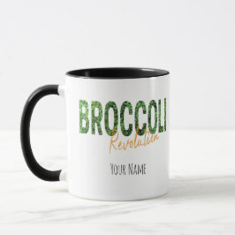 Broccoli Revolution Vegans Veggies und Vegetarier Tasse