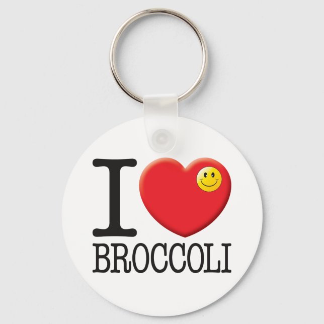 Broccoli Schlüsselanhänger (Vorderseite)