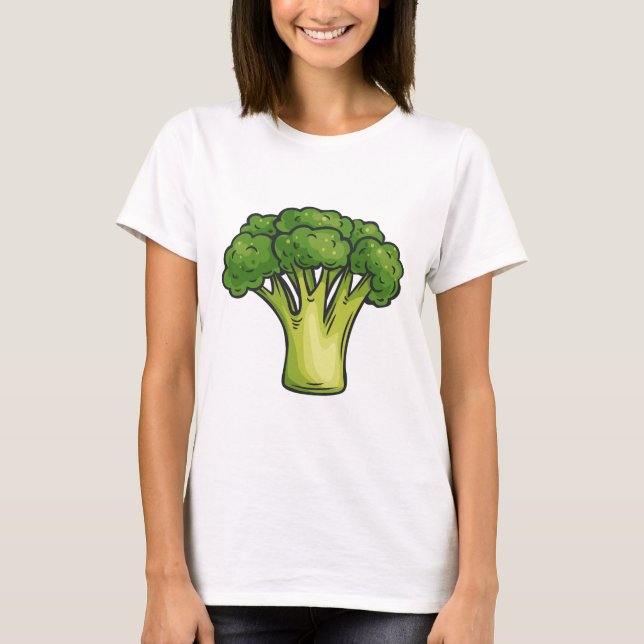 Broccoli T-Shirt – Fun Veggie Graphic Tee (Vorderseite)