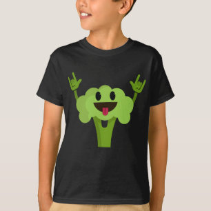 Broccoli Tanzen Funny Gemüsesänger Veganer Humor T-Shirt