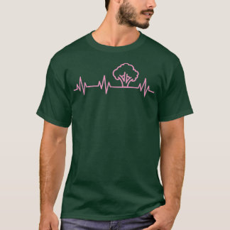 Broccoli Vegan Heartbeat Pflanze Based Life Liebe T-Shirt
