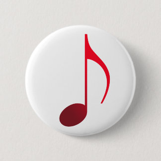 Broche (Botton) Colcheia Vermelha Button