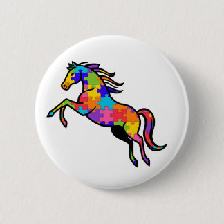 Broche (Botton) Quebra-Cabeça - Cavalo Button
