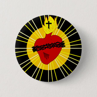 Broche do Sagrado Coração de Jesus Button