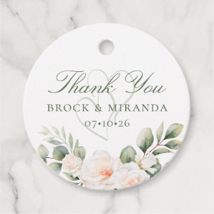 Brock & Miranda Hochzeit Geschenkanhänger