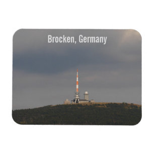 Brocken Deutschland Magnet