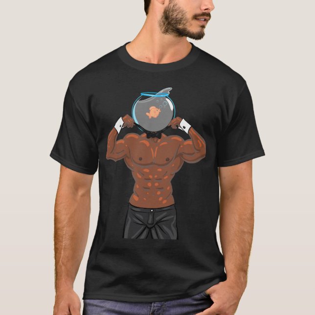 Brocken Fisch T-Shirt (Vorderseite)