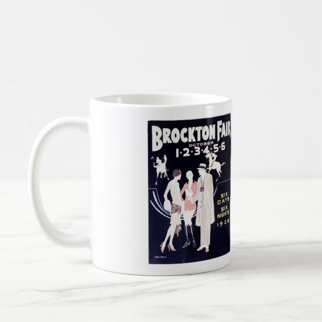 Brockton Fair 1928 Tasse (Links)