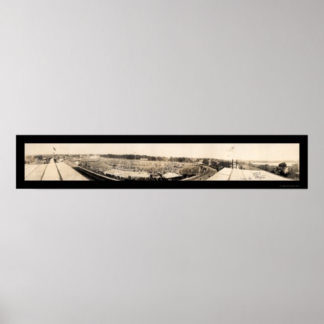 Brockton Fair Grounds Foto 1927 Poster (Vorne)