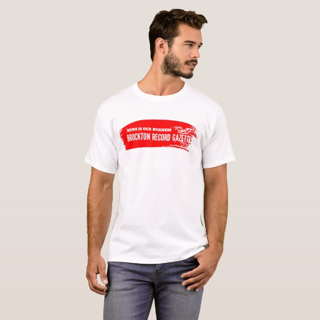Brockton Record Gazette T-Shirt (Vorne ganz)
