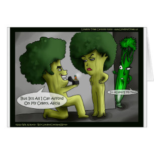 Brocolli Braut Lustige Karten T-Shirts Tassen & Ge